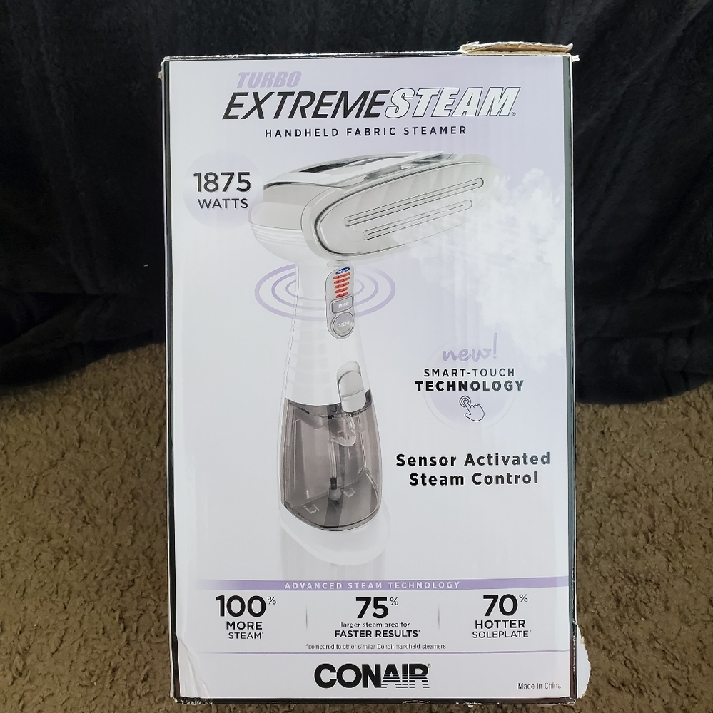 Conair Turbo ExtremeSteam Handheld Fabric Steamer